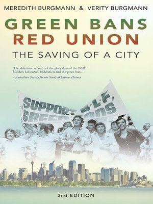 cover image of Green Bans, Red Union